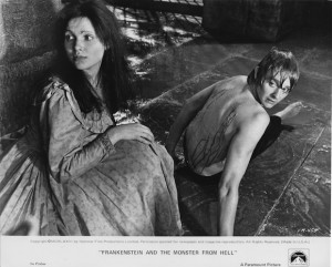 Madeline Smith in FRANKENSTEIN AND THE MONSTER FROM HELL
